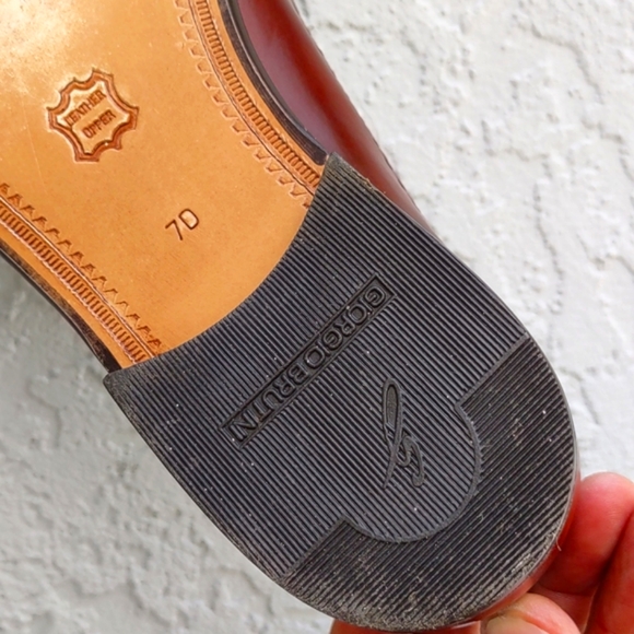 Giorgio Brutini Vintage Men's Tasseled Loafer Luxury Slip-On Shoes - Picture 4 of 13